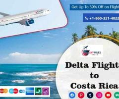 Delta Flight to Costa Rica