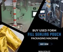 Buy Used Form Fill Sealing Pouch Packaging Machine