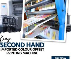 Buy Second Hand Imported Colour Offset Printing Machine