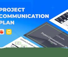 Communication templates for project management
