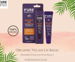 Organic Vegan Lip Balm - Nourish Your Lips Naturally