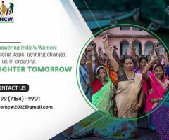 Empowering India's women: Bridging gaps, igniting change. Join us in creating a brighter tomorrow