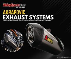 Shop for the best akrapovic exhaust in USA