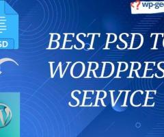 Best PSD to WordPress Service by HireWPGeeks