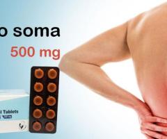 Pain O Soma 500 mg online | relaxes muscles | pills4ever.com