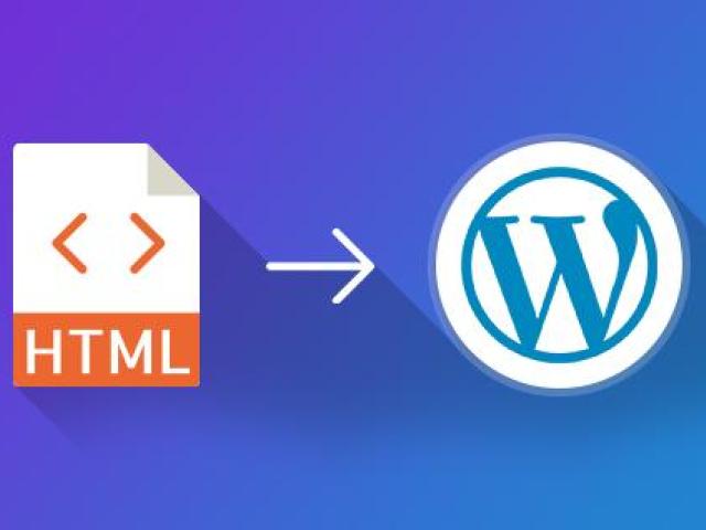 Convert Your Website Html To WordPress Quickly!