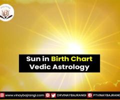 Sun in Birth Chart - Vedic Astrology