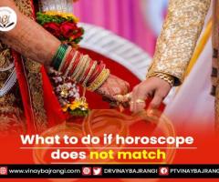 What to do if horoscope does not match