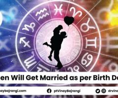 When will get married according to birth date
