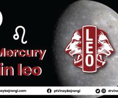 Mercury in Leo Sign - Karma Astro App