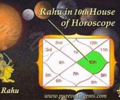 Rahu in Tenth House of Horoscope