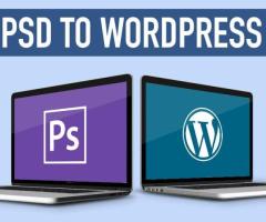 PSD To WordPress Theme Service From HireWPGeeks!
