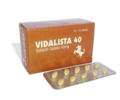 Try Vidalista 40 Mg To Control Erectile Dysfunction