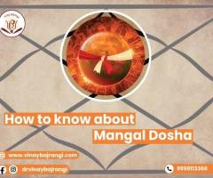 Know about Your Mangal Dosha