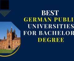 Best German Public Universities for Bachelors Degree