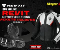 Buy online Revit Motorcycle Riding Jackets Gloves in India