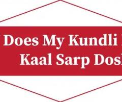 Does My Kundli Have Kaal Sarp Dosha