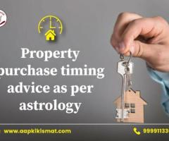 Property purchase timing advice as per astrology