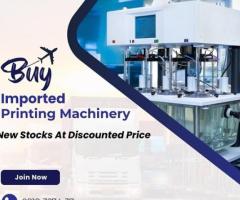 Buy Used Imported Printing Machinery Online in India
