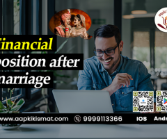 What will be my financial status after marriage ?