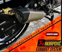 Akrapovic Exhaust System for Motorcycle at Bikegear